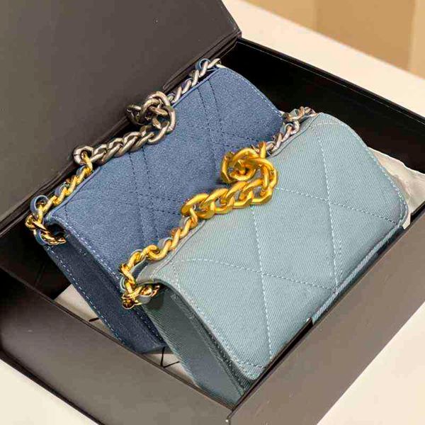 cc bag shopping bags 19cm women flap crossbody designer mini blue cowboy denim classic handbags handbag luxury gold-tone/silver metal chain
cc bag shopping bags 19cm women flap crossbody designer mini blue cowboy denim classic handbags handbag luxury gold-tone/silver metal chain