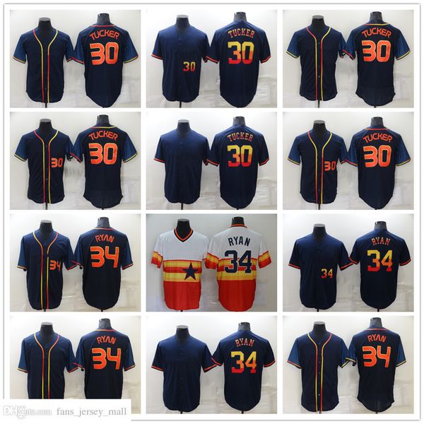 new baseball 30 kyle tucker jerseys stitched 34 nolan ryan jersey breathable sport black home away blank size s-xxxl, Blue;black
new baseball 30 kyle tucker jerseys stitched 34 nolan ryan jersey breathable sport black home away blank size s-xxxl, Blue;black