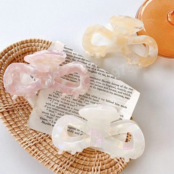 candy color large hair claws elegant bow hairpins barrette crab hair clip headwear for women girls hair accessories, Slivery;white
candy color large hair claws elegant bow hairpins barrette crab hair clip headwear for women girls hair accessories, Slivery;white