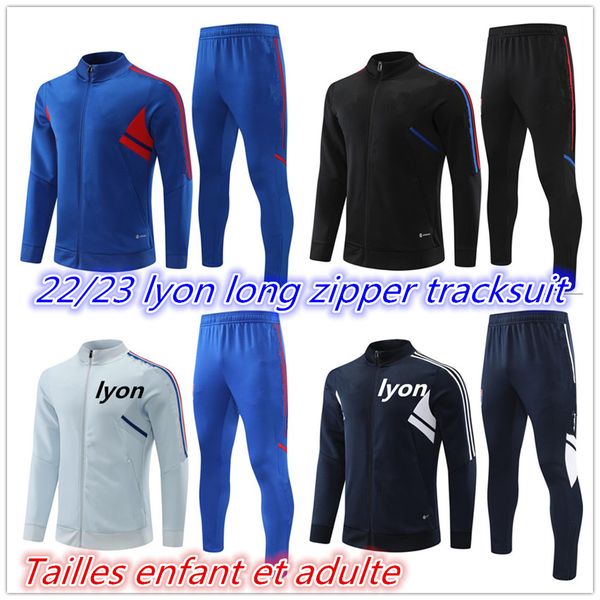 22 23 lyon soccer tracksuit long zipper jacket survetement 2022 2023 men and kids lyonnais l.paqueta ol aouar football training suit jogging, Black
22 23 lyon soccer tracksuit long zipper jacket survetement 2022 2023 men and kids lyonnais l.paqueta ol aouar football training suit jogging, Black