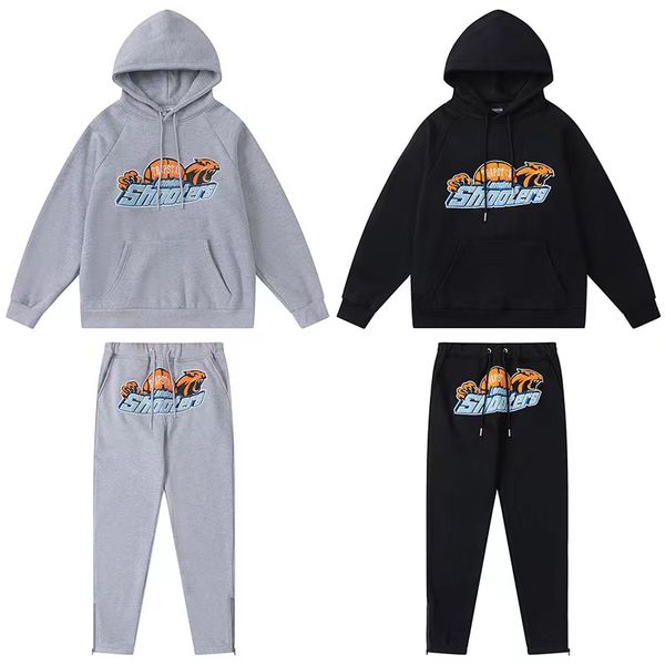 mens tracksuits sweater trousers set designer hoodies streetwear sweatshirts sports suit embroidery plush letter decoration thick hoodies me, Gray
mens tracksuits sweater trousers set designer hoodies streetwear sweatshirts sports suit embroidery plush letter decoration thick hoodies me, Gray