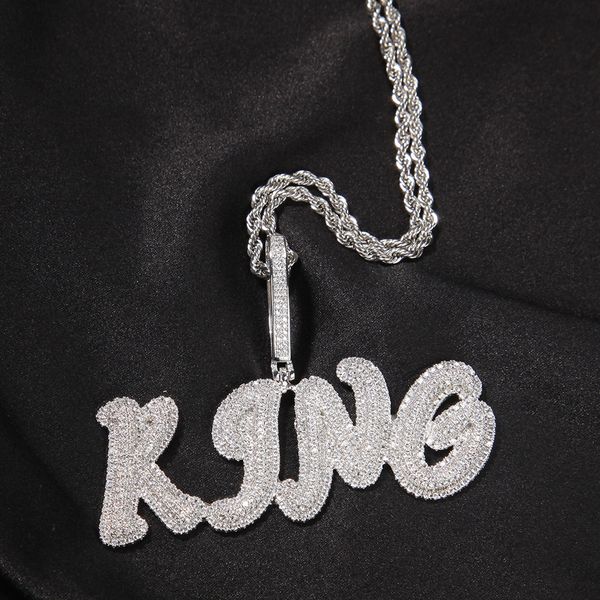 custom letters pendant necklace charm bling iced out zircon 18k real gold plated for men jewelry, Silver
custom letters pendant necklace charm bling iced out zircon 18k real gold plated for men jewelry, Silver