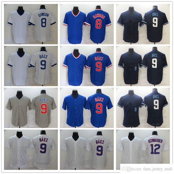 new baseball 9 javier baez jerseys stitched 8 andre dawson 12 kyle schwarber 14 ernie banks jersey breathable sport black blue white grey ho, Blue;black
new baseball 9 javier baez jerseys stitched 8 andre dawson 12 kyle schwarber 14 ernie banks jersey breathable sport black blue white grey ho, Blue;black