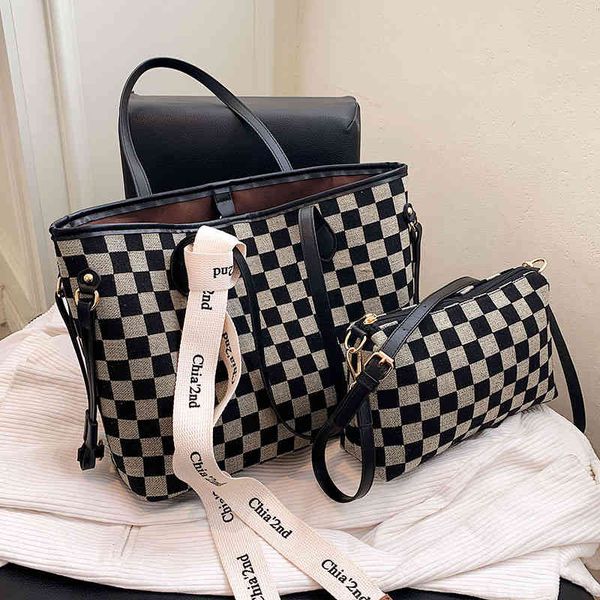 messenger bags version popular canvas large capacity mother and son bag autumn new check tote bag one shoulder armpit handbags
messenger bags version popular canvas large capacity mother and son bag autumn new check tote bag one shoulder armpit handbags