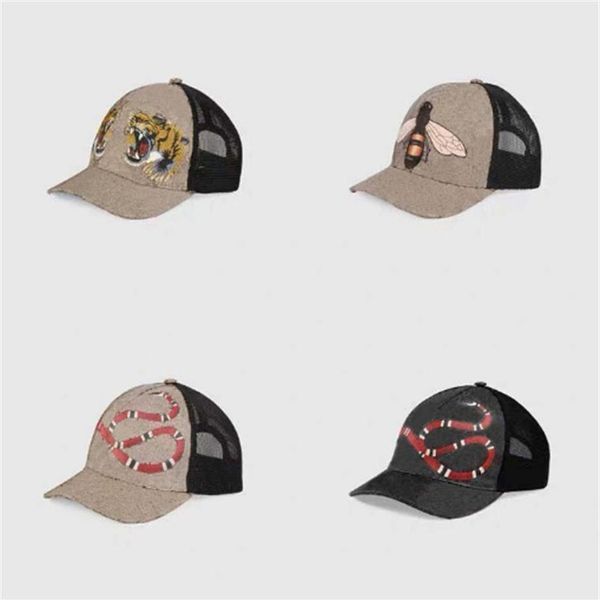 2022 designer mens baseball caps woman brand tiger head hats bee snake embroidered bone men women casquette sun hat gorras sports 206s2365, Blue;gray
2022 designer mens baseball caps woman brand tiger head hats bee snake embroidered bone men women casquette sun hat gorras sports 206s2365, Blue;gray