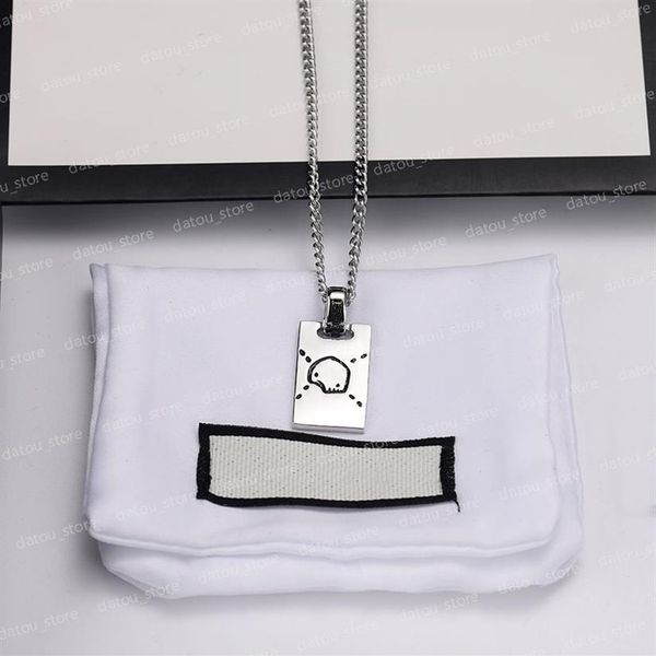 men luxury designer jewelry womens designers necklace skull pattern chains pendent mens ghost necklaces party accessories silver n251w
men luxury designer jewelry womens designers necklace skull pattern chains pendent mens ghost necklaces party accessories silver n251w