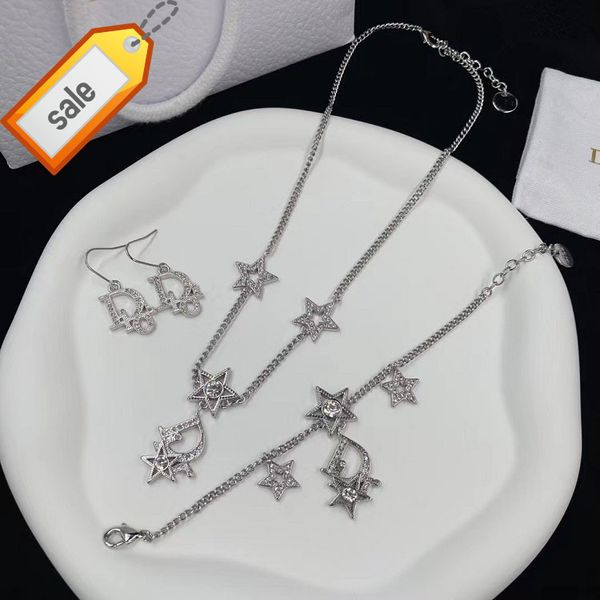luxury designer necklaces for women d home / di full diamond letter star men's and women's necklace simple fashion korean temperam, Silver
luxury designer necklaces for women d home / di full diamond letter star men's and women's necklace simple fashion korean temperam, Silver