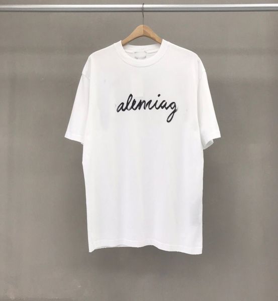 222ss designer balenciga cursive signature t shirt smiling face printed brand men women balanciagas tshirts front letters woman t shirt size, White;black
222ss designer balenciga cursive signature t shirt smiling face printed brand men women balanciagas tshirts front letters woman t shirt size, White;black