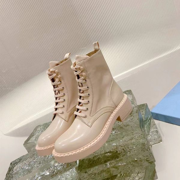 boots leather ankle combat boots platform wedges lace-up round toe block heels flat booties chunky luxury designer for women factory footwea, Black
boots leather ankle combat boots platform wedges lace-up round toe block heels flat booties chunky luxury designer for women factory footwea, Black