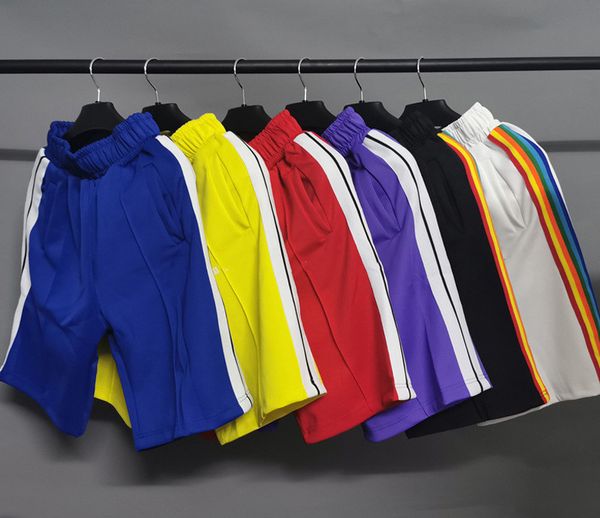 men's shorts shorts straight fashion side rainbow stripe casual pants letter printing streetwear, White;black
men's shorts shorts straight fashion side rainbow stripe casual pants letter printing streetwear, White;black