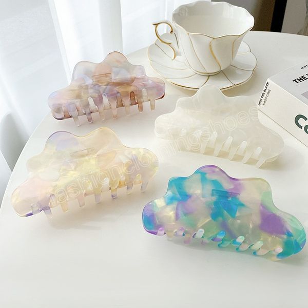 headwear for women vintage hair claw geometric hairpin hollow hair clip cloud makeup bath hair accessories, Slivery;white
headwear for women vintage hair claw geometric hairpin hollow hair clip cloud makeup bath hair accessories, Slivery;white