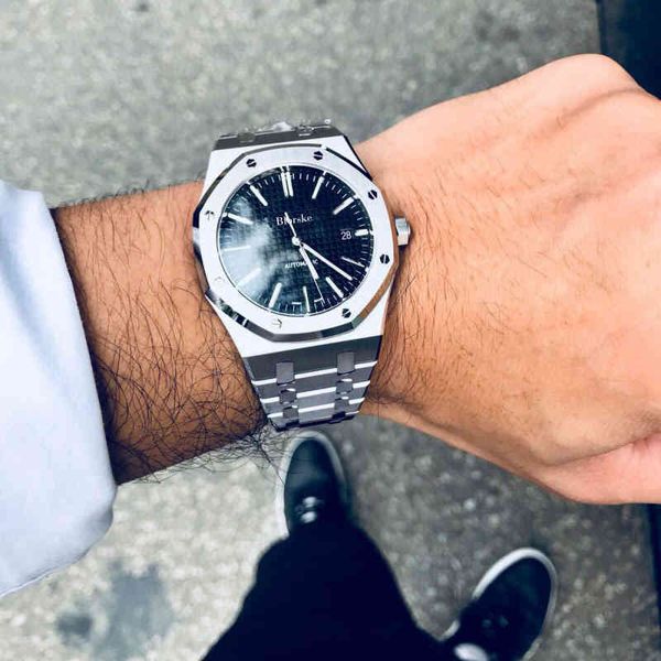 luxury mens mechanical watch fm15500ap royal series oak automatic sports stainless steel swiss es brand wristwatch, Slivery;brown
luxury mens mechanical watch fm15500ap royal series oak automatic sports stainless steel swiss es brand wristwatch, Slivery;brown