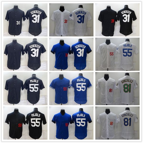 ncaa baseball 55 albert pujols jerseys stitched 31 joc pederson 81 victor gonzalez jersey breathable sport white black blue home away blank, Blue;black
ncaa baseball 55 albert pujols jerseys stitched 31 joc pederson 81 victor gonzalez jersey breathable sport white black blue home away blank, Blue;black