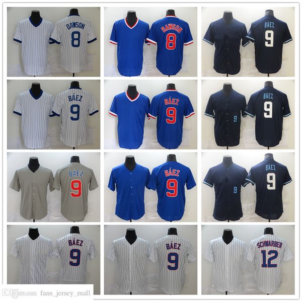 new baseball 9 javier baez jerseys stitched 8 andre dawson 12 kyle schwarber 14 ernie banks jersey breathable sport black blue white grey ho, Blue;black
new baseball 9 javier baez jerseys stitched 8 andre dawson 12 kyle schwarber 14 ernie banks jersey breathable sport black blue white grey ho, Blue;black