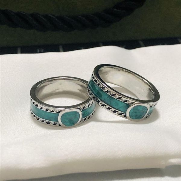 fashion designer green gemstone enamel ring female sterling silver double g interlocking retro distressed rings luxury simple couple ri218p
fashion designer green gemstone enamel ring female sterling silver double g interlocking retro distressed rings luxury simple couple ri218p
