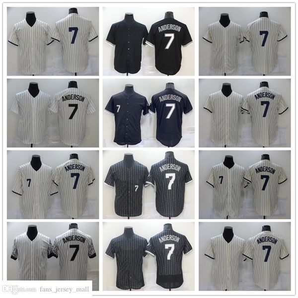 new baseball 7 tim anderson jerseys stitched jersey breathable sport black white gray home away blank size s-xxxl, Blue;black
new baseball 7 tim anderson jerseys stitched jersey breathable sport black white gray home away blank size s-xxxl, Blue;black