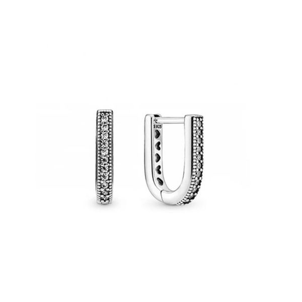 memnon jewellery authentic 925 sterling silver u-shaped hoop earring fit european pandora style jewelry earrings for women 299488c248o, Golden;silver
memnon jewellery authentic 925 sterling silver u-shaped hoop earring fit european pandora style jewelry earrings for women 299488c248o, Golden;silver