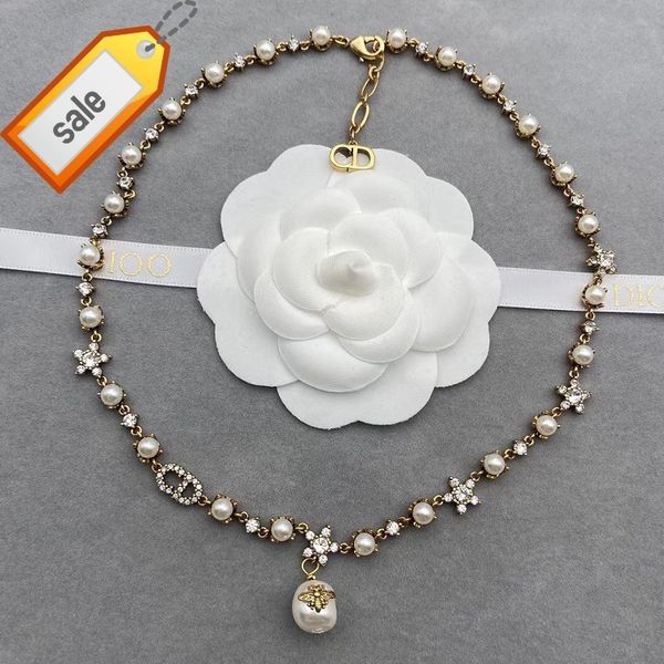 luxury designer necklaces for women d home / di cd bee pearl diamond necklace star leaves old fashion female jewelry, Silver
luxury designer necklaces for women d home / di cd bee pearl diamond necklace star leaves old fashion female jewelry, Silver