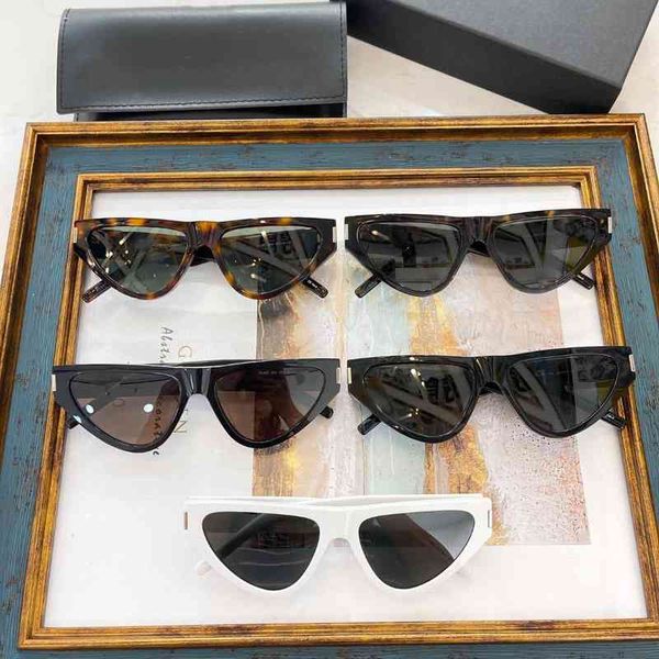 sunglasses cat's eye slp style ins same personalized sunglasses sl468 9byq, White;black
sunglasses cat's eye slp style ins same personalized sunglasses sl468 9byq, White;black
