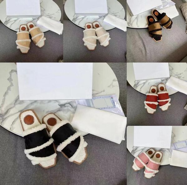 designer classic slipper womens winter flat bottom sandals fur fluffy leisure home slippers fashion lamb wool plush warmth sandal, Black
designer classic slipper womens winter flat bottom sandals fur fluffy leisure home slippers fashion lamb wool plush warmth sandal, Black