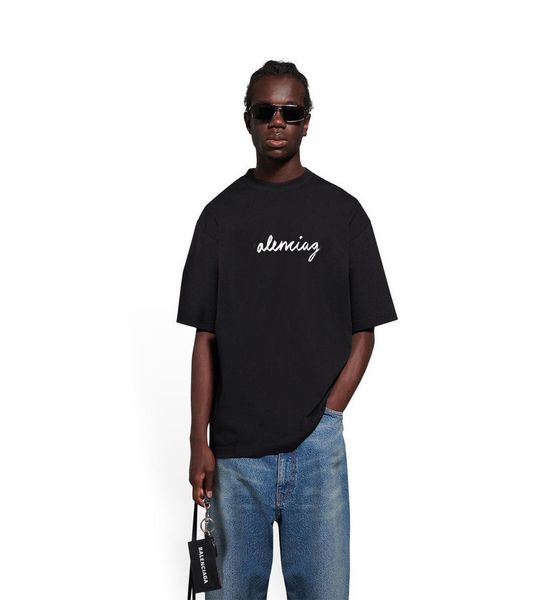 222ss designer cursive signature t shirt smiling face printed brand men women balanciagas tshirts front letters woman t shirt 5xl, White;black
222ss designer cursive signature t shirt smiling face printed brand men women balanciagas tshirts front letters woman t shirt 5xl, White;black
