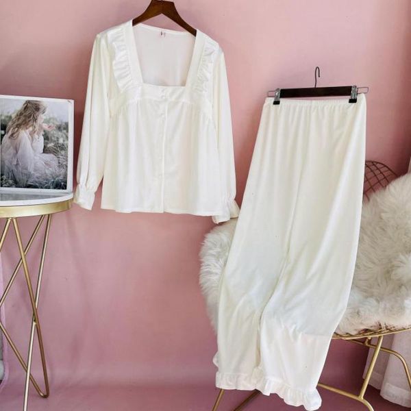 velour home clothing intimate lingerie sleepwear white velvet autumn pajamas, Black;red
velour home clothing intimate lingerie sleepwear white velvet autumn pajamas, Black;red