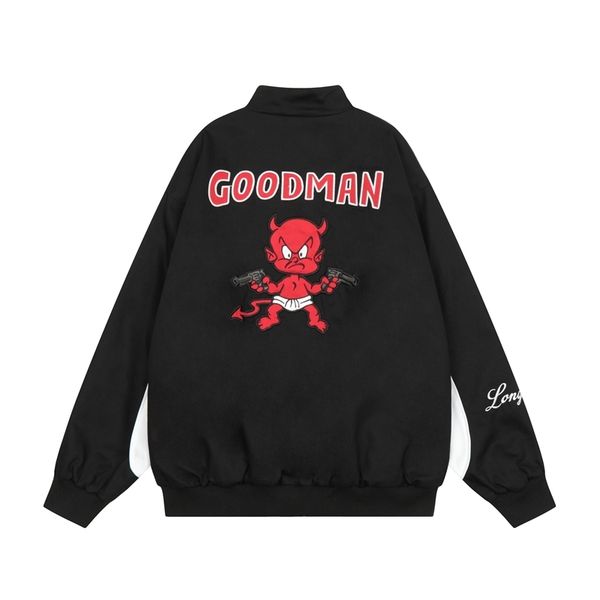 men's jackets hip hop letter cartoon embroidery black patchwork men's windbreaker jacket streetwear oversized loose winter coat, Black;brown
men's jackets hip hop letter cartoon embroidery black patchwork men's windbreaker jacket streetwear oversized loose winter coat, Black;brown