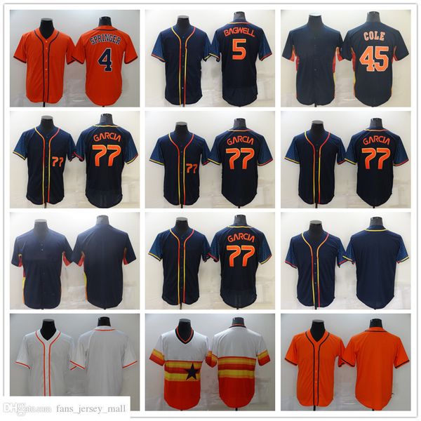 new baseball 77 luis garcia jerseys stitched 4 george springer 45 gerrit cole blank jersey breathable sport black home away blank size s-xxx, Blue;black
new baseball 77 luis garcia jerseys stitched 4 george springer 45 gerrit cole blank jersey breathable sport black home away blank size s-xxx, Blue;black