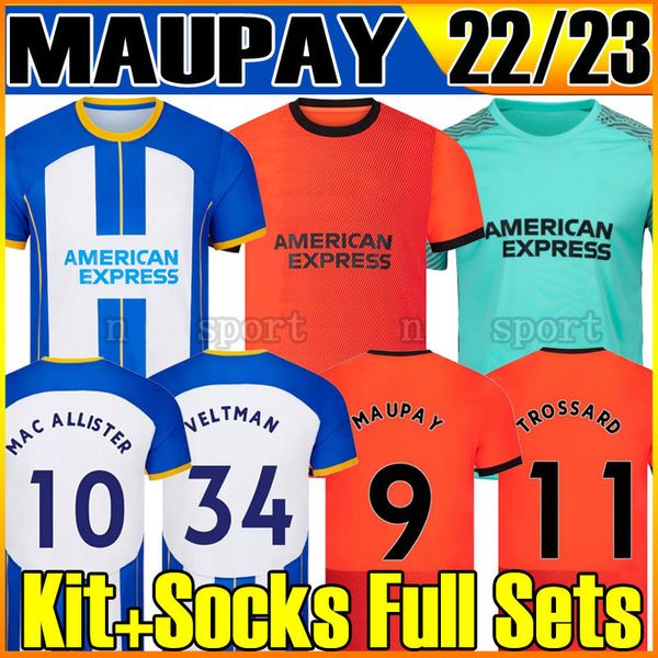 st quality maupay tees kit 22 23 soccer jerseys allister trossardb 2023 camiseta futbol march alzate maillot orange connolly men kids footba, Black
st quality maupay tees kit 22 23 soccer jerseys allister trossardb 2023 camiseta futbol march alzate maillot orange connolly men kids footba, Black