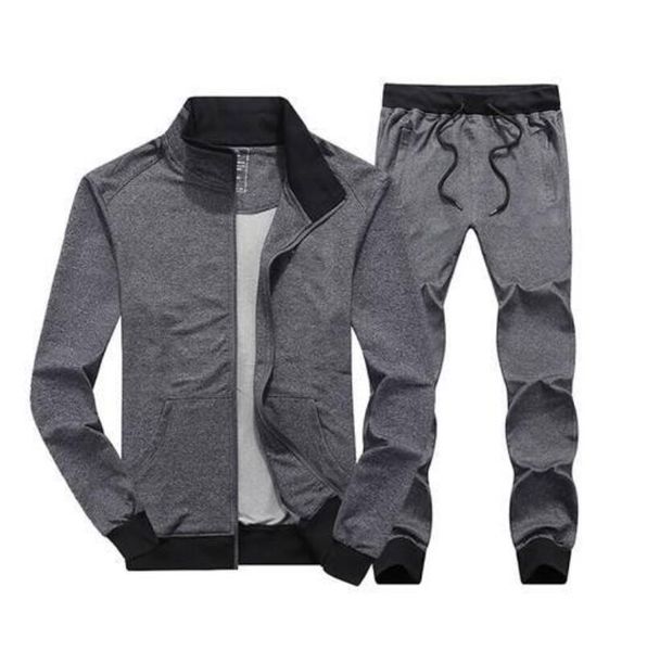men's leisure sportswear tracksuits spring and autumn jogging sportswear brand design luxury running fashion, Gray
men's leisure sportswear tracksuits spring and autumn jogging sportswear brand design luxury running fashion, Gray