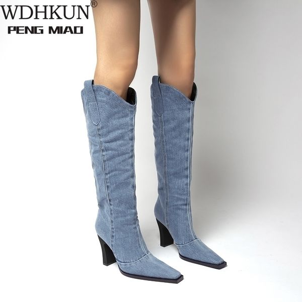boots brand denim ladies non-slip fashion thick-soled spring thigh high women casual shoes 220902, Black
boots brand denim ladies non-slip fashion thick-soled spring thigh high women casual shoes 220902, Black