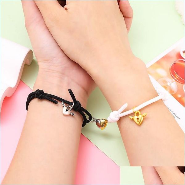 link chain cute heart charms connection couple bracelets handmade adjustable link lover relationship bracelet magnetic jewelr sport1 dhjit, Black
link chain cute heart charms connection couple bracelets handmade adjustable link lover relationship bracelet magnetic jewelr sport1 dhjit, Black