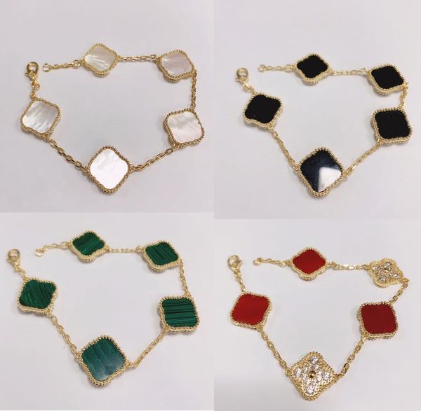 fashion designer clover bracelets charm bracelet love bangle party wedding, Golden;silver
fashion designer clover bracelets charm bracelet love bangle party wedding, Golden;silver