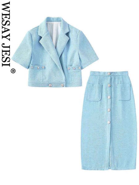 suit wesay jesi fashion short sleeve blazer set solid blue suits collar pockets, White;black
suit wesay jesi fashion short sleeve blazer set solid blue suits collar pockets, White;black