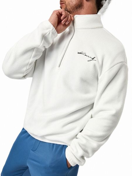 men's hoodies & sweatshirts men letter embroidery drop shoulder fleece sweatshirt z2zf#, Black
men's hoodies & sweatshirts men letter embroidery drop shoulder fleece sweatshirt z2zf#, Black