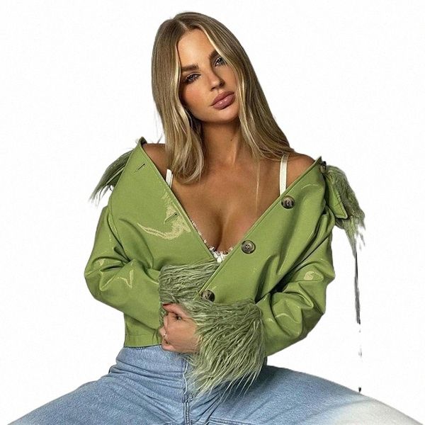 women's leather & faux leather women's leather & faux women autumn jacket pu green shiny coat with neck fashion short outerwear bo, Black
women's leather & faux leather women's leather & faux women autumn jacket pu green shiny coat with neck fashion short outerwear bo, Black