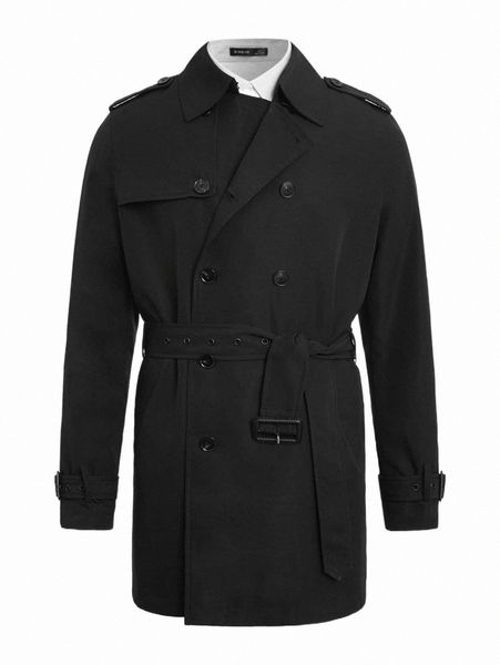 men's trench coats men 1pc buckle sleeve double breasted belted trench coat 70vq#, Tan;black
men's trench coats men 1pc buckle sleeve double breasted belted trench coat 70vq#, Tan;black