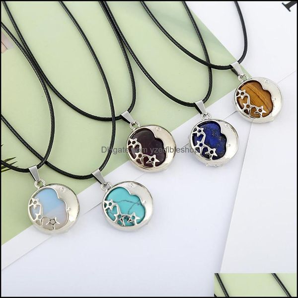 pendant necklaces natural gemstone moon and star pendant necklace sier alloy round shape charm jewelry amethyst r dhseller2010 dhsq8, Silver
pendant necklaces natural gemstone moon and star pendant necklace sier alloy round shape charm jewelry amethyst r dhseller2010 dhsq8, Silver
