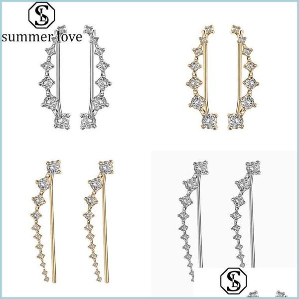 ear cuff new arrival cz crystal clip cuff earrings gold sier plated dipper hook 3a cubic zirconia stud jewelry for women fas lulubaby dhknh, Silver
ear cuff new arrival cz crystal clip cuff earrings gold sier plated dipper hook 3a cubic zirconia stud jewelry for women fas lulubaby dhknh, Silver