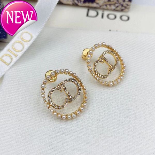luxury brand design earrings d home / di cd pearl earrings simple circle small rice beads o-shaped, Golden;silver
luxury brand design earrings d home / di cd pearl earrings simple circle small rice beads o-shaped, Golden;silver