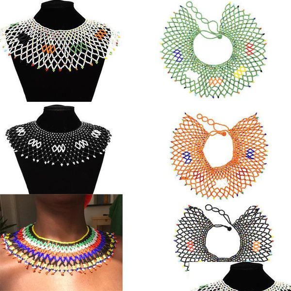 chokers chokers african jewelry kolye charm choker necklace women colorf beads india bib naszyjnik statement ethnic collar mujer drop dh0o2, Golden;silver
chokers chokers african jewelry kolye charm choker necklace women colorf beads india bib naszyjnik statement ethnic collar mujer drop dh0o2, Golden;silver