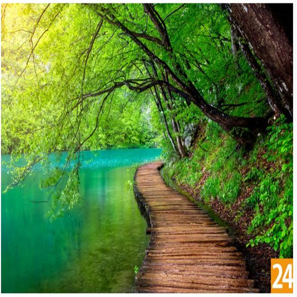 custom green landscape painting sticker wallpaper wall stickers forest living room mural 3d three-dimensional wall
custom green landscape painting sticker wallpaper wall stickers forest living room mural 3d three-dimensional wall