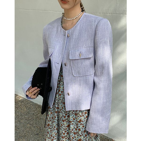 women s jackets elegant jacket o neck full sleeve korean fashion coat spring autumn loose casual short female ld2930 220905, Black;brown
women s jackets elegant jacket o neck full sleeve korean fashion coat spring autumn loose casual short female ld2930 220905, Black;brown