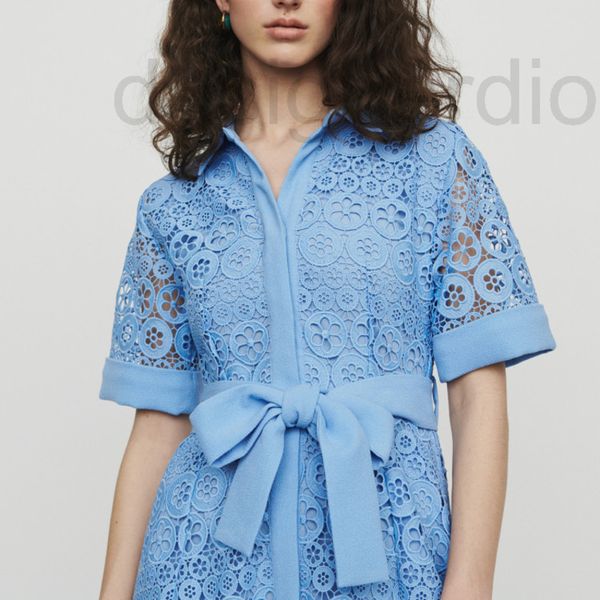 casual dresses designer spring / summer 2019 new shirt collar lace up embroidery dress 30ta, Black;gray
casual dresses designer spring / summer 2019 new shirt collar lace up embroidery dress 30ta, Black;gray