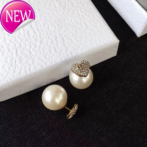 luxury brand design earrings d home / di cd diamond inlaid pearl love earrings personality fashion cool wind ins net red, Golden;silver
luxury brand design earrings d home / di cd diamond inlaid pearl love earrings personality fashion cool wind ins net red, Golden;silver