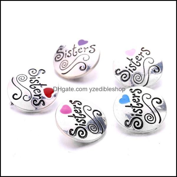 charms vintage snap button sisters friendship charms women jewelry findings painting heart 18mm metal snaps buttons diy dhseller2010 dhby5, Bronze;silver
charms vintage snap button sisters friendship charms women jewelry findings painting heart 18mm metal snaps buttons diy dhseller2010 dhby5, Bronze;silver