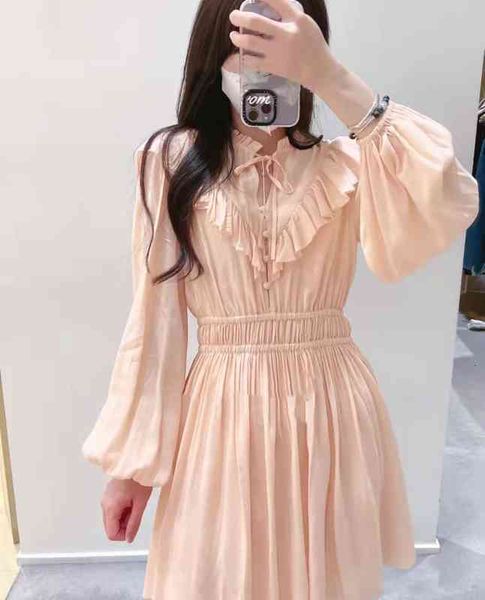 casual dresses fadan family spring and summer gentle meat pink v-neck ruffle layered bubble sleeve dress, Black;gray
casual dresses fadan family spring and summer gentle meat pink v-neck ruffle layered bubble sleeve dress, Black;gray