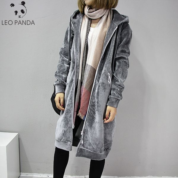 women's trench coats autumn silk velvet hoodies women casual hooded lady winter long fashion black gray jackets outwear female clothes, Tan;black
women's trench coats autumn silk velvet hoodies women casual hooded lady winter long fashion black gray jackets outwear female clothes, Tan;black