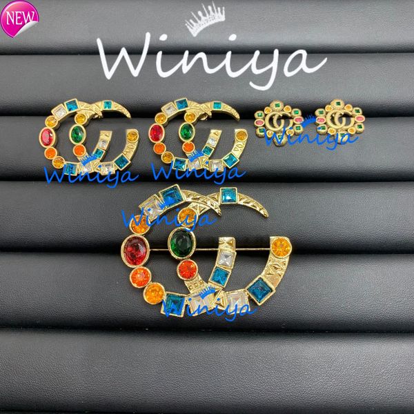 luxury brand design earrings g family / gujia new letter color diamond earrings brooch temperament personalized fashion, Golden;silver
luxury brand design earrings g family / gujia new letter color diamond earrings brooch temperament personalized fashion, Golden;silver