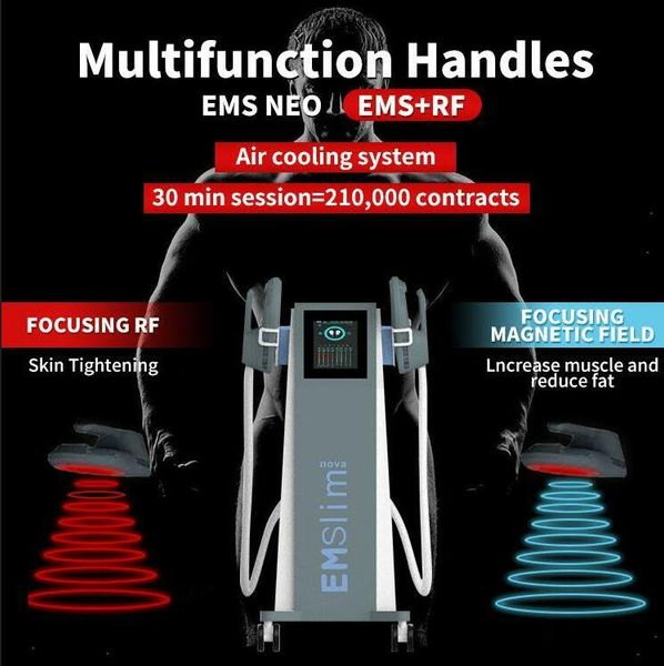 11 tesla emslim rf machine shaping ems muscle stimulator electromagnetic high intensity body and arms beauty equipment 2 or 4 handles can wo
11 tesla emslim rf machine shaping ems muscle stimulator electromagnetic high intensity body and arms beauty equipment 2 or 4 handles can wo